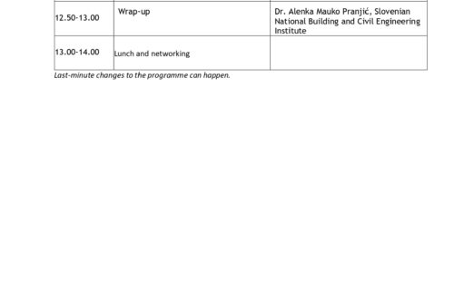 program of the ReBuilt conference page 1