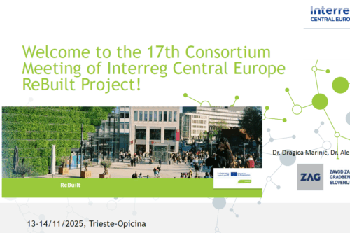 title slide of the 17th ReBuilt consortium meeting