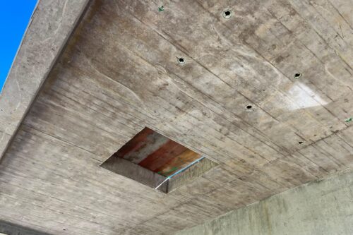 a concrete structure